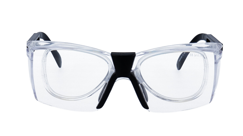 HAYNE OKULARY OCHRONNE CZARNE/ZAUSZNIK Z DZIURKAMI