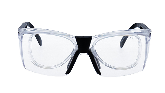 HAYNE OKULARY OCHRONNE CZARNE/ZAUSZNIK Z DZIURKAMI